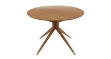 DFS Delanna Oak & Brass Round