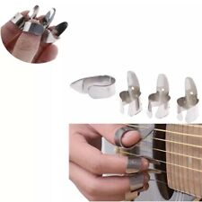 4 x STEEL GUITAR FINGER PICKS / PLECTRUMS acoustic electric banjo fingerpicks
