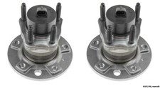 2 x Rear Wheel Bearing & Hub