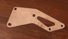 Exhaust rear footrest bracket