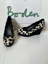Boden Heels Leather Shoes Size