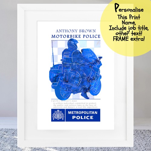Personalised logo policeman - logo,