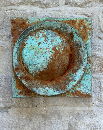 Wall sculpture with - , a