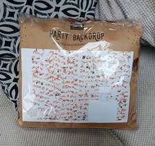 New Heart Party Wedding Xmas Event Backdrop Hanging In Rose Gold By Ginger Ray 