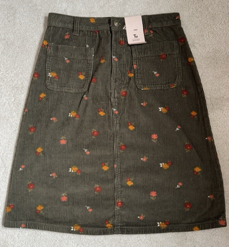 Bnwt green orange autumnal - tu,