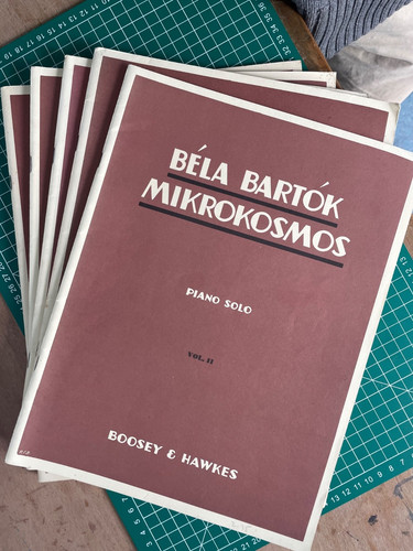 Bela bartok microcosmos boosey - microcosmos,