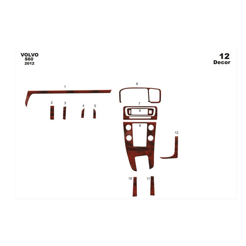 Fits interior dash trim - to,