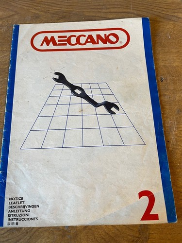 Meccano instructions set - to, 2