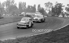 VOLVO PV 544 SQUADRA TARTARUGA BRANDS HATCH 1962 35MM NEGATIVE SWISS ENTRY #19