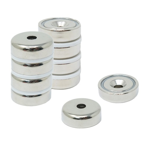Neodymium n42 countersunk pot - countersunk,