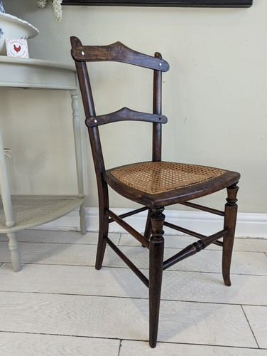 Cane seated antique - cane, chair