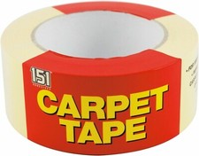 Carpet Tape 48 X 25m double sided multi purpose strong adhesive heavy duty huge!