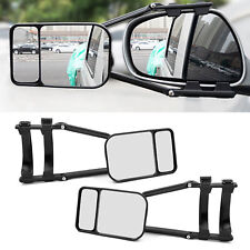 1 Pair Towing Mirrors Extension Mirror for Caravan Trailer Car Van Wing Travel