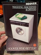 Hoover Washing Machines & Dryers Brochure 1980's