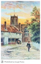 Vintage Postcard – S