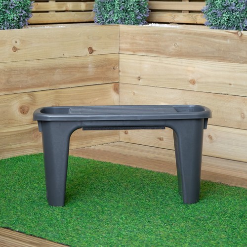 Grey plastic garden - 1,