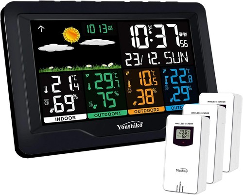 Wireless weather station - wireless, with