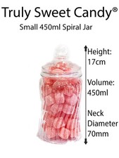 Plastic Sweet Jars Favour Jar