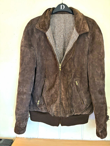 Vintage reversible suede - vintage, tweed