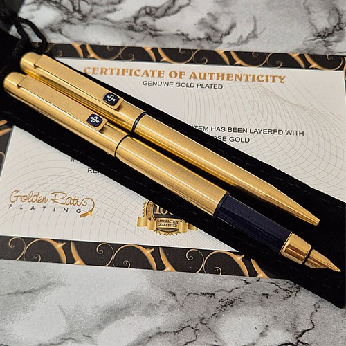 24k gold plated - parker, 25
