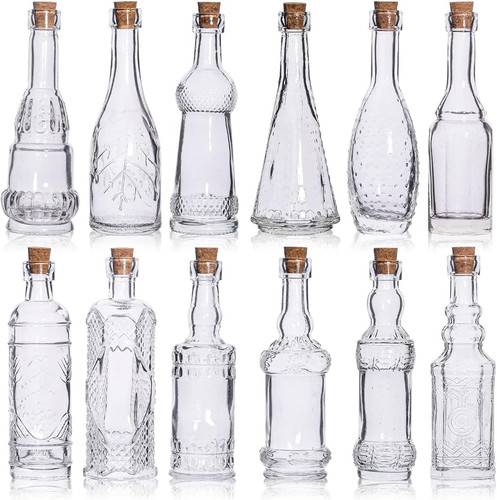 Potion bottles with cork - potion, cork,12