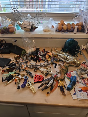 Huge vintage toys mix - toys, bundle