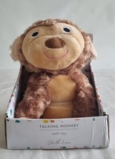 Talking Monkey Soft Toy