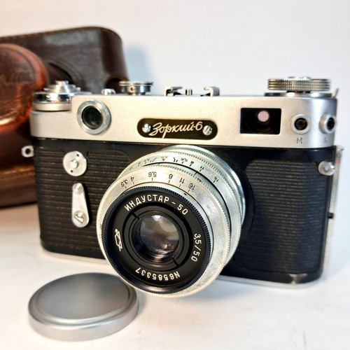 Zorki rangefinder camera - 📷zorki-6,