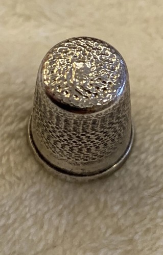 Sterling silver thimble - sterling,