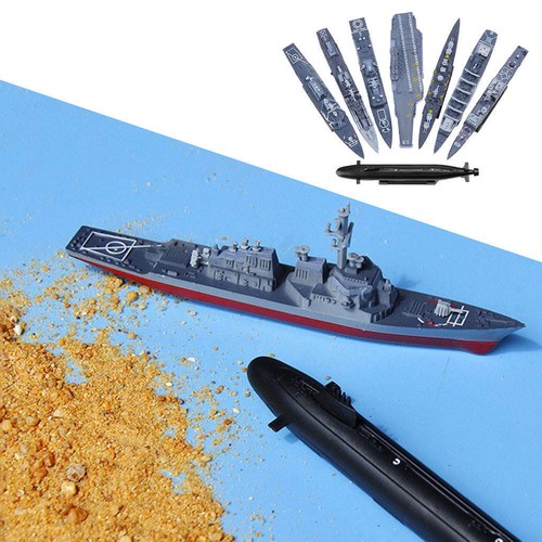 Pieces assembled warship - 4d,
