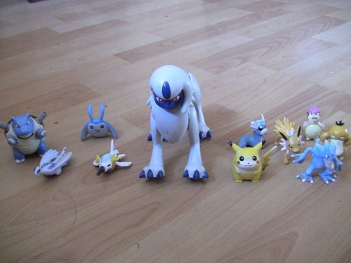 Collection pokemon figures - collection, of