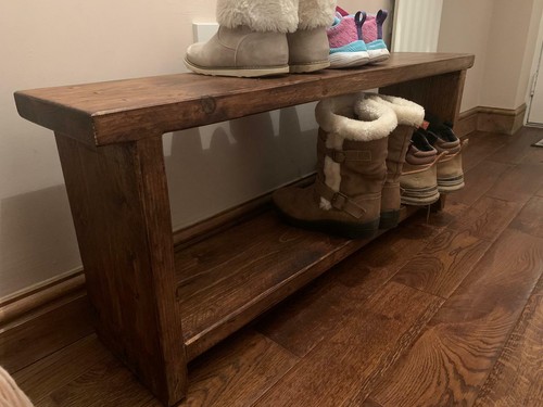 Solid wooden shoe storage - shoe,