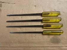 Set Of 4 Vintage Footprint 1980 / Paramo / Clay BT Installation Screwdrivers