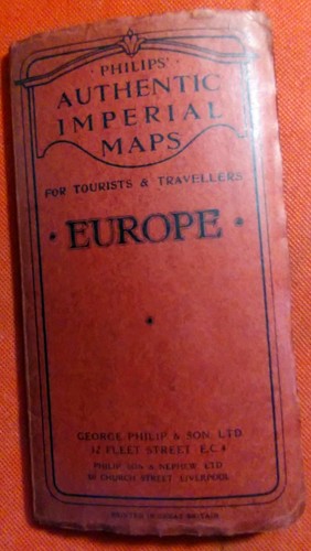 1938 philips imperial map - philips,