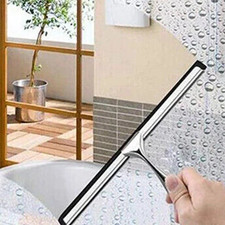 Professional 25-45cm Window Squeegee Glass Cleaner Applicator Rubber Wiper Blade