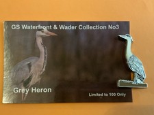 None RSPB badge. Grey HERON
