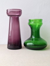 Antique Hyacinth Glass Bulb Forcing Vases Decorative Colourful Vases