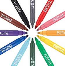 Berol pens assorted colour - berol,
