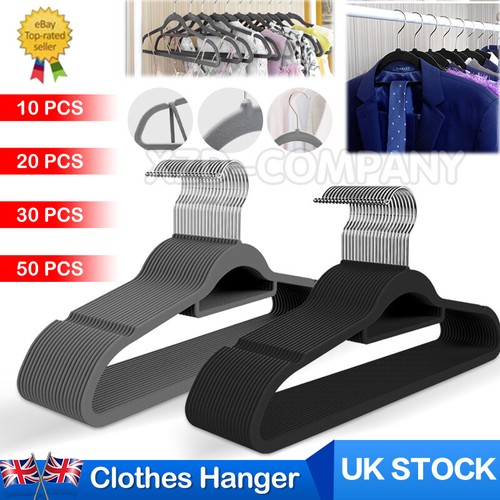 Velvet hangers non - velvet, suit