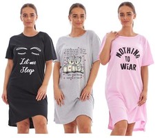 Ladies Sleepwear Printed Word