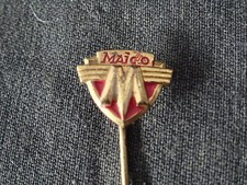 A57-01) Antique Maico Pin Company Badge Pin Motorcycle Vintage Bicycle