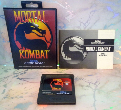 Sega game gear mortal kombat - game,