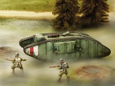 28mm WW1 British MKIV Tank - Scouts Out! World War 1 - Trench - The Great War
