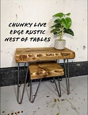 Chunky 'Live Edge' Rustic Nest