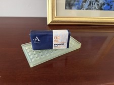 Handy Practical Easy Clean Compact Soap Dish Tray for Hone or Travel - sea green