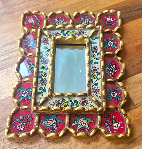 Hand painted floral - hand-painted,