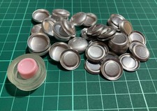 Self Cover Buttons | Flat Back