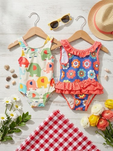 Baby girl swimsuit bundle 6 - girl,