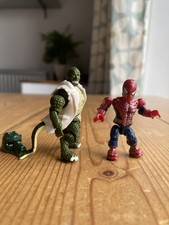 MARVEL Mega Bloks: SPIDERMAN & LIZARD minifigures, Mega Bloks Lego lab coat