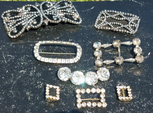 Antique rhinestone collection - rhinestone,